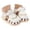 t-290White812, variant on CAIVO Baby Sandals Soft Sole Breathable Summer Casual Shoes With Floral Embroidery For Boys Girls Fashion Cartoon Sandals Kids Party & Daily Wear
