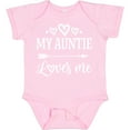 thumbnail image 3 of Inktastic Auntie Loves Me Baby Clothes Boys or Girls Baby Bodysuit, 3 of 5