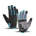 thumbnail image 2 of Fvsianol Cycling Gloves Ridding Gloves 1 Pair Touch Screen Non slip Cycling Gloves Breathable Holes Adjustable Fastener Outdoor Riding Sport Wear resistant, 2 of 6