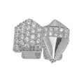 thumbnail image 5 of Unique Bargains 1 Pc Fake Grills Hip Hop Fashionable Teeth Grillz Silver Tone, 5 of 6