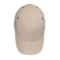 thumbnail image 4 of Daiia Brown Gingham Baseball Cap Men Women Classic Adjustable For Running Workout And Outdoor Activitie All Season Dad Hat Gift, 4 of 9