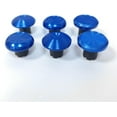 thumbnail image 4 of Prociv 10 in 1 Metal Thumbsticks for PS5 Edge Controller, 6 Analog Stick Joystick 4 Back Paddles Triggers Buttons Interchangeable Replacement for PS5 Edge Controller (Blue), 4 of 8