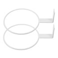 thumbnail image 3 of WEUVEB Support Mural de Rangement pour Basketball 2 Pcs Support en Fer pour Exposition et Rangement 11.8x6.3x2.5in, 3 of 8