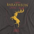 thumbnail image 2 of Game of Thrones House Baratheon Sigil Women's T Shirt,Charcoal, Large, 2 of 6