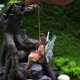 thumbnail image 4 of 1 Pair Miniature Couple Figurine with Flower Fairy, 4 of 5