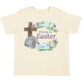 thumbnail image 3 of Inktastic It's My 1st Easter with Cross and Flowers Boys or Girls Toddler T-Shirt, 3 of 5