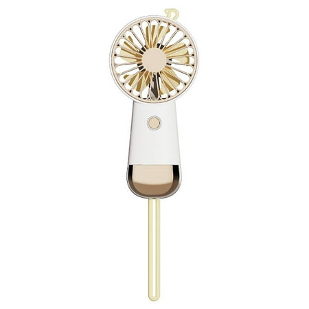 

ZYmall Mini Fan Handheld USB Charging Night Light Summer Pocket Cooling Fan for Home