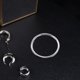 thumbnail image 3 of 20 aros de macramé: aros de metal de 5 cm para manualidades, ideales para hacer atrapasueños, flores y macramé. Ideales para colgar plantas, decorar paredes de bodas., 3 of 4