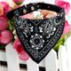 thumbnail image 1 of Luck Daw Bandanas ajustables para perros, gatos, cachorros, collares triangulares, bufanda de cuero, 1 of 3