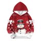 thumbnail image 5 of Sudadera con capucha para niños, moderna, informal, holgada, con estampado de manga larga, gorro con bolsillo de cuerda, sudadera de poliéster para niños., 5 of 5