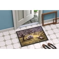 thumbnail image 4 of Carolines Treasures BDBA0133MAT Sheep par Daphne Baxter Tapis Intérieur Ou Extérieur - 18 x 27, 4 of 4