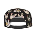 thumbnail image 4 of Haiem Flowe Rooster Classic Snapback Cap Flat Bill Hat Baseball Cap Adjustable Size Cotton Dad Hat, 4 of 9