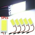 thumbnail image 6 of 5Pcs 48 SMD Cob Led 12V White Light Car Interior Panel Lights Dome Lamp Bulb, 6 of 12