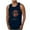 Dark Blue, variant on IROINNID Round Neckline Tank Tops For Men Sleeveless Sports Fitness Sunset Sleeveless Tank Top T-Shirt Pullover Graphic Print Tops