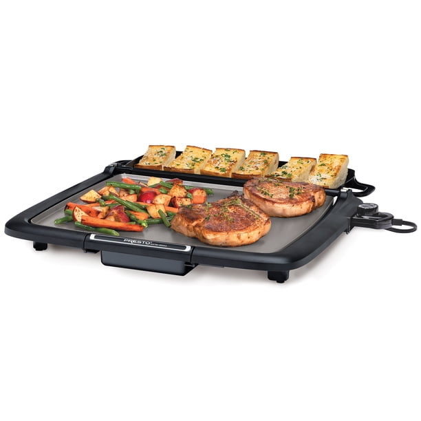 Presto Ceramic Nonstick Electric Griddle/Warmer Plus with