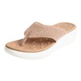 thumbnail image 2 of Sandalias Cuña Sin Cordones Chanclas Tanga para Mujer Antideslizantes La Playa Verano, 2 of 9