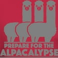 thumbnail image 3 of CafePress - Prepare For The Alpacalypse Dark T Shirt - Men's Classic Graphic Cotton T-Shirt, 3 of 4
