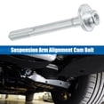 thumbnail image 2 of Unique Bargains Suspension Arm Alignment Eccentric Adjustment Cam Bolt Camber Screw for Mercedes-Benz No.A0029903020 Silver Tone, 2 of 6