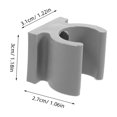 thumbnail image 2 of LEEYNEER 24 Pcs Toilet Rails Clips Replacement Safety Frame Tube Clamp Toilet Seat Risers Mount Clamps For Elderly Senior Elevated Toilet Seat, 2 of 8