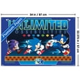 thumbnail image 3 of Sonic the Hedgehog (1991) - 35th Anniversary Transformation Wall Poster with Pushpins, 22.375" x 34", 3 of 4