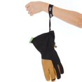 thumbnail image 3 of Leather Ski Glove - Warm Breathable Winter Gloves for Snow Sports - Wool Insulation - Classic Snowboarding Gloves - Tan/Black - Large, 3 of 8