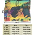 thumbnail image 3 of Cozy Plush Blanket for Couch, Warm Throw Camila Music Cabello Blanket, Lightweight and Soft Throws Blankets for Sofa Bed Living Room 40x50, 3 of 6