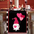 thumbnail image 1 of Drapeaux de Table Décorés pour la Saint-Valentin Réunions de Famille Décoration de Table de Cuisine Rétro Intérieur Extérieur, 1 of 6