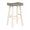 Coffee+White, variant on Solid Wood Bar Stools Set, White and Coffee Finish / Fit in Dining Room
