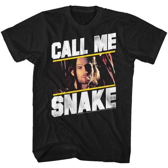 Escape From New York Snek Black Adult T-Shirt 4Xl