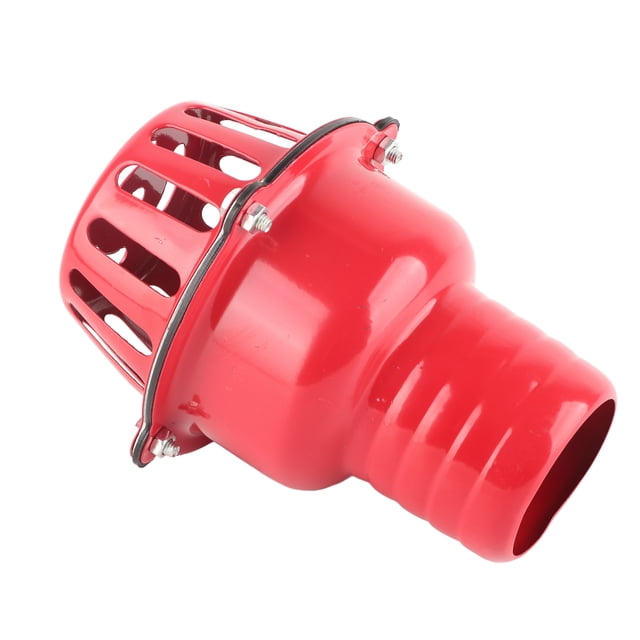 Válvula de retención inferior de filtro de bomba de agua de 2 pulgadas Válvula de pie de bomba de aleación de aluminio a prueba de desgaste para motor diésel de gasolina