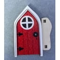 thumbnail image 6 of RuiJiao Fairy Tale Door Decor Kit - DIY Wooden Door Decoration for Home and Garden, Enchanting Entryway Accent, 6 of 7