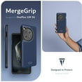 thumbnail image 7 of TUDIA MergeGrip Oneplus 12R Case Dual Layer Slim Grip Tough Heavy Duty Indigo Blue, 7 of 7