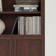 thumbnail image 6 of VAUXHILL & CO. Halston Standard Bookcase with Doors, Adjustable Shelving Unit, Cherry, 6 of 11