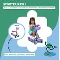 thumbnail image 4 of Scooter Patin 3 en 1 para niños con 3 ruedas y luces, 4 of 9