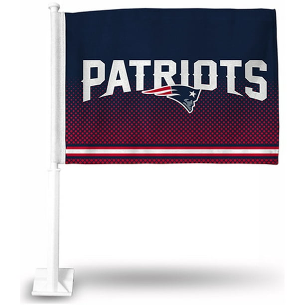 Nfl New England Patriots Car Flag Walmart Com Walmart Com