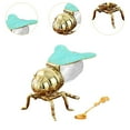 thumbnail image 6 of Baoblaze Bee Honey Jar Storage Pot Decorative Syrup Dispenser Condiment Pot Container for Color B, 6 of 8