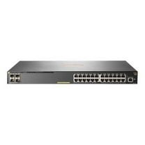 HPE Aruba 2930F 24G PoE 4SFP - Switch - L3 - managed - 24 x 10/100/1000 (PoE ) 4 x Gigabit SFP (uplink) - rack-mountable - PoE (370 W)