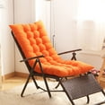 thumbnail image 2 of Coussin de Fauteuil Inclinable Intérieur Extérieur Patio Coussin de Chaise Dossier Haut Épais Rembourré Coussins de Chaise Longue Tapis, 2 of 7