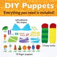 thumbnail image 3 of Sock Puppet Kit Creativity for Kids The Very Hungry Caterpillar, 3 of 6