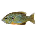thumbnail image 1 of Livetarget Lures Sf 4" Hbf,Sh,Ntrl/Blu Pmpknsd,5/0,3/4Oz, 1 of 1