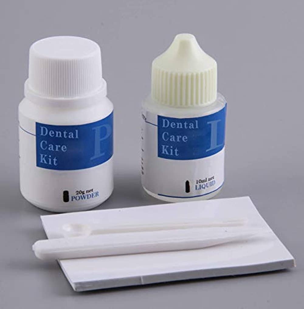 Mastermedi Zinc Oxide Eugenol Cement Dental Care Kit Glue For Crowns Bridges Filling