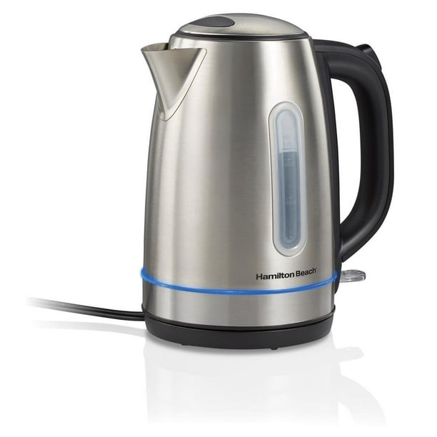 Hervidor Hamilton Beach Acero inoxidable con capacidad de 1.7 L
