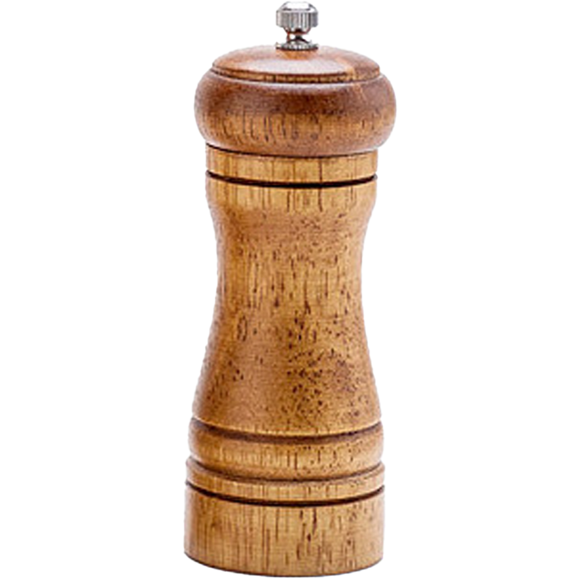 Wood Pepper Grinder Pepper Mill,Adjustable Coarseness Wooden Peppermill, Ceramic Grinding Mechanism Salt Mill