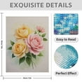 thumbnail image 3 of Diamond Art Kits for Adults - 5d Rose Bouquet Pastel Flower Art Diamond Painting for Adults, Diamond Art for Adults Beginners, Diamond Painting Kits for Adults for Home Wall Decor, 3 of 7