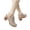 Khaki, variant on AUDeals Women Buckle Roman Sandals - Casual Hollow Side Wedge Beach Shoes with Summer Comfort for Daily Use (Black, 6)