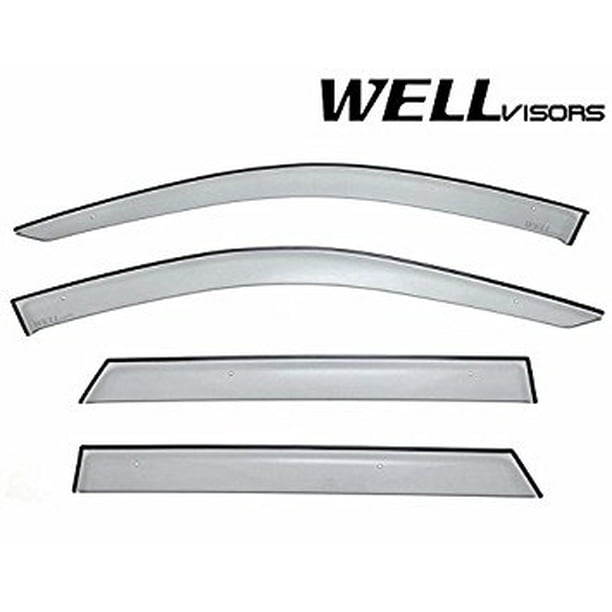 WellVisors Side Window Wind Deflector Visors VW Volkswagen Golf GTI