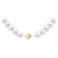 thumbnail image 4 of ANGARA 16" Freshwater Cultured Pearl Single Strand in 14K Yellow Gold for Women | June Birthstone, Birthday, Anniversary, Jewelry Gift for Women | Pearl Necklace, 4 of 7