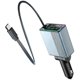 thumbnail image 1 of Bluetooth Car Charger FM Transmitter Fast Charging Adapter with PD 30W Extendable Type-C Cable for Various Devices, 1 of 5