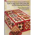 thumbnail image 1 of Pre-Owned Quick and Easy Patchwork on the Sewing Machine (Dover Needlework Series), 9780486237701, 0486237702, Paperback,, 1 of 1