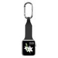 thumbnail image 2 of Compatible con Apple Watch Series 8 / 7 41 mm / 6 / 5 / 4 / SE / SE (2022) 40 mm / 3 / 2 / 1 38 mm. Llavero con mosquetón de silicona., 2 of 5